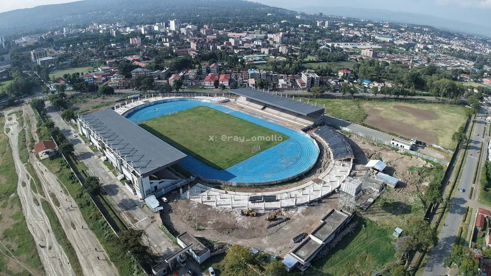 File image of the Afraha Stadium in Nakuru.