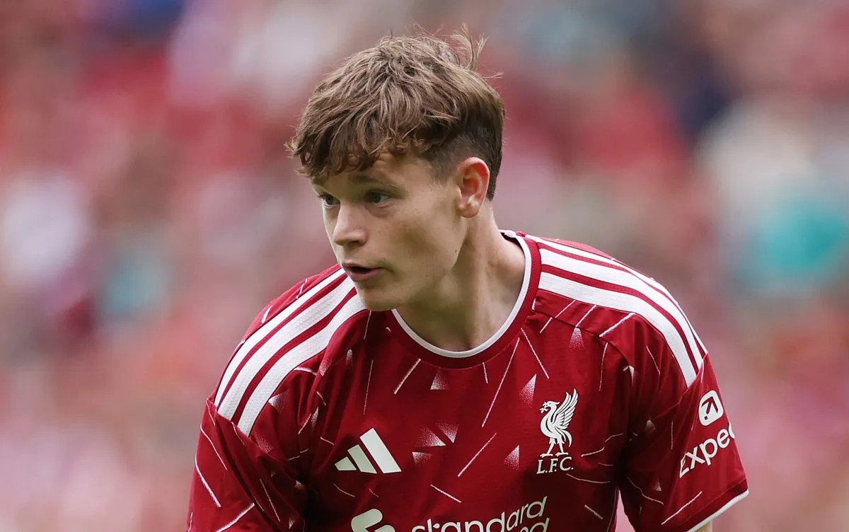 James McConnell of Liverpool