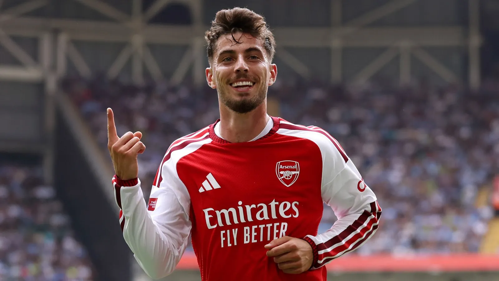 Kai Havertz doubled Arsenal's lead before half-time